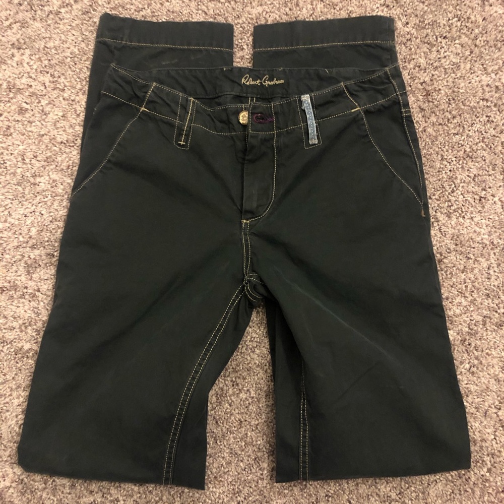 Robert Graham mens casual pants slim Jim 30 x 34